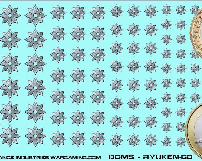 Draconis Combine - Ryuken - Ryuken Go | Premium Decals for BattleTech / Mechwarrior / Alpha Strike