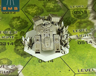 C&C GDI MLRSM Hover | Sir Mortimer Bombito | BattleTech Miniatures | To use with Battletech / Alpha Strike / Mechwarrior