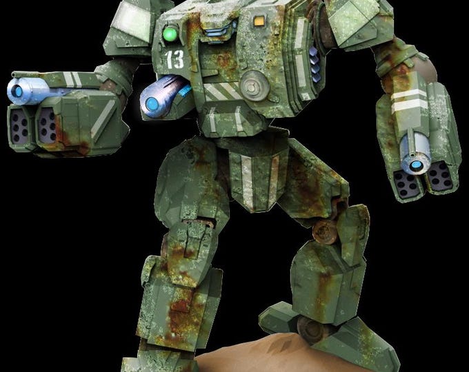 Crossbow (Primitive) CRS-X by Brian Banzai | BattleTech Miniatures | For Battletech / Alpha Strike / Mechwarrior