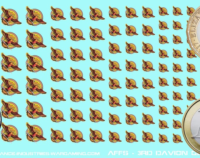 Federated Suns - Davion Guards - 3rd Davion Guards | Premium Decals for BattleTech / Mechwarrior / Alpha Strike
