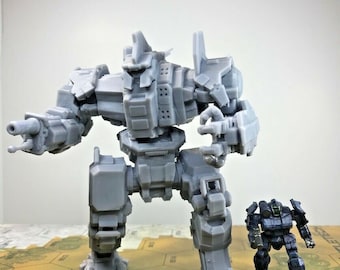 Battletech Miniatures - Museum Scale Mechs MWO Style - 3D Printed on Demand