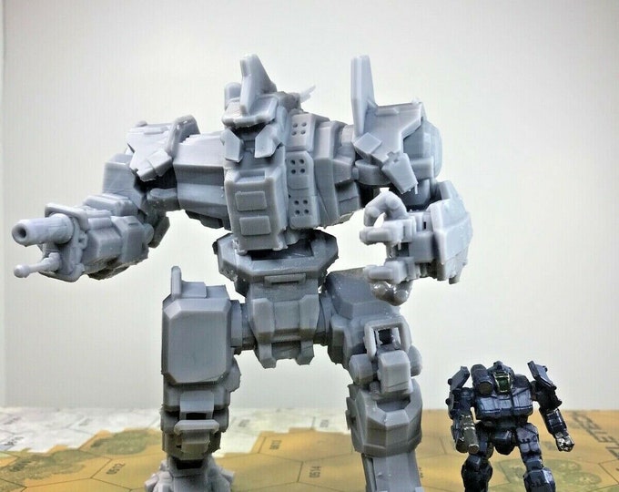 Battletech Miniatures - Museum Scale Mechs MWO Style - 3D Printed on Demand