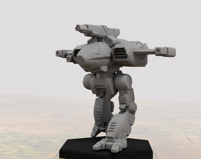 Battletech Miniatures - TRO 3085 - Inner Sphere Mechs MWO Style - 3D Printed on Demand