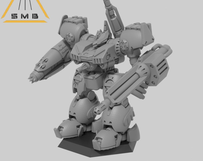 Battletech Miniatures - Zeus Japanese Style - SirMortimerBombito Sculpt