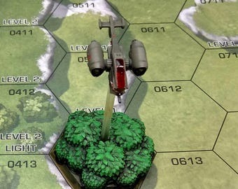 Yasha VTOL - SirMortimerBombito Sculpt | American Mecha | Compatible with BT and other 6mm Tabletop Wargames