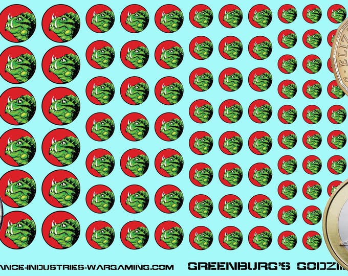 Mercenaries - Greenburg's Godzillas | Premium Decals for BattleTech / Mechwarrior / Alpha Strike