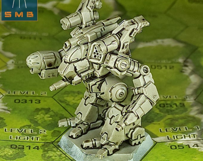 Blood Kite - SirMortimerBombito Sculpt | American Mecha | Compatible with BT and other 6mm Tabletop Wargames