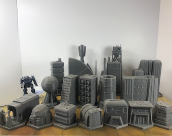 CBT/American Mecha - Hostile Environment -  Individual Buildings