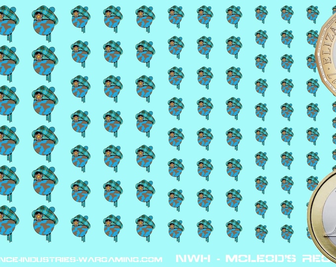 Mercenaries - Northwind Highlanders - McLeod's Regiment | Premium Decals for BattleTech / Mechwarrior / Alpha Strike