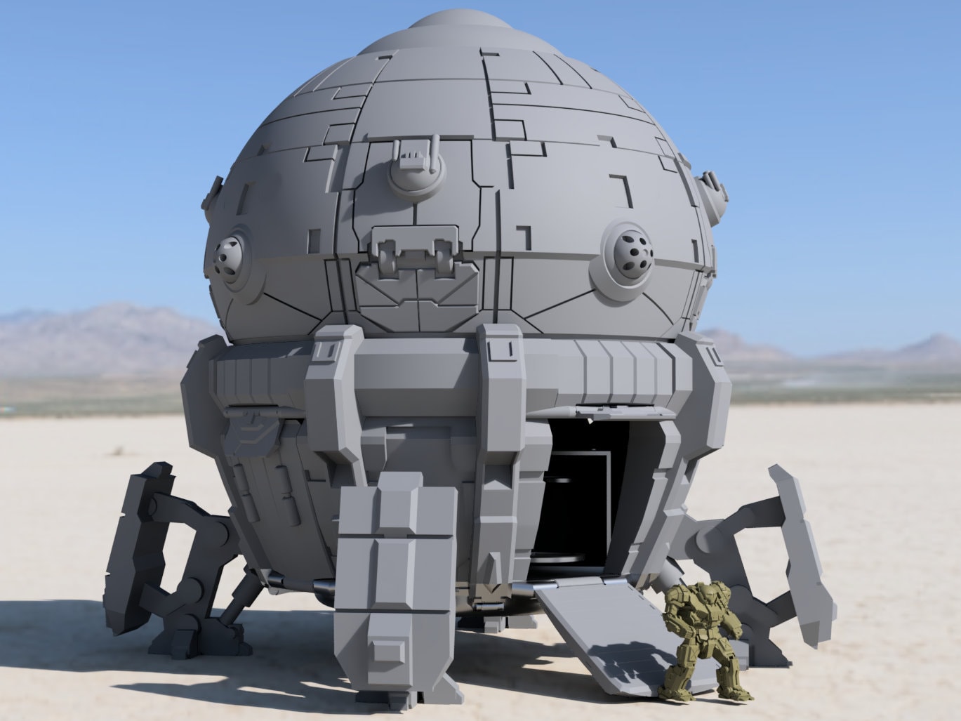 union-unseen-mechscale-military-dropship-diw-exclusive-american