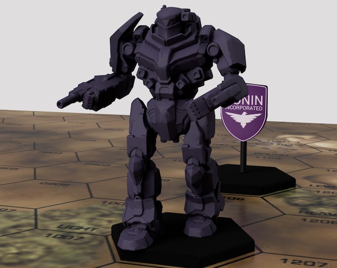 Black Knight  - Multiple Variants - by Ronin Inc. | American Mecha | Compatible with Battletech