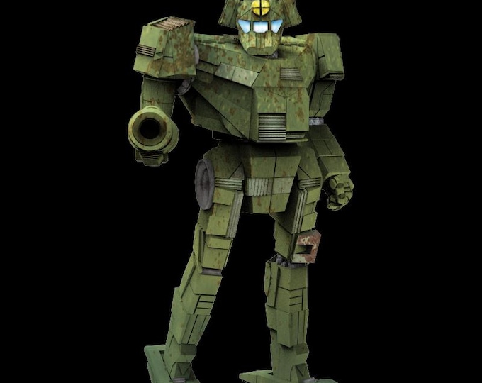 Clint by Brian Banzai | Multiple Variants | American Mecha | Compatible with BT and other 6mm Tabletop Wargames