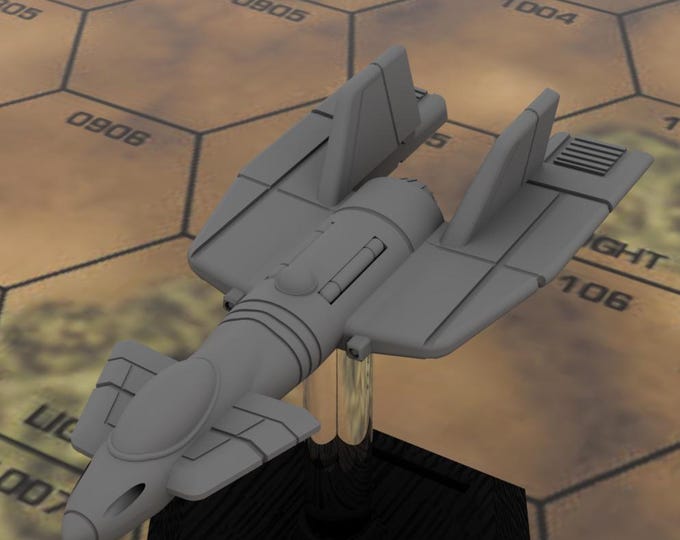 Transit Aerospace Fighter | DIW Exclusive | BattleTech Miniatures | For Battletech / Alpha Strike / Mechwarrior