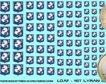 Lyran Commonwealth - Lyran Guards - 1st Lyran Guards | Premium Decals for BattleTech / Mechwarrior / Alpha Strike