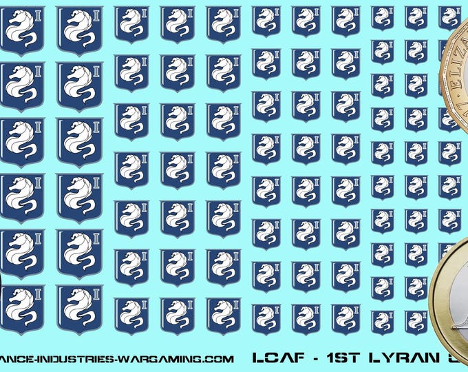 Lyran Commonwealth - Lyran Guards - 1st Lyran Guards | Premium Decals for BattleTech / Mechwarrior / Alpha Strike