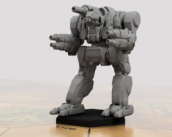 CBT/American Mecha Proxy Miniatures - TRO 3060 - Inner Sphere Mechs MWO Style - 3D Printed on Demand