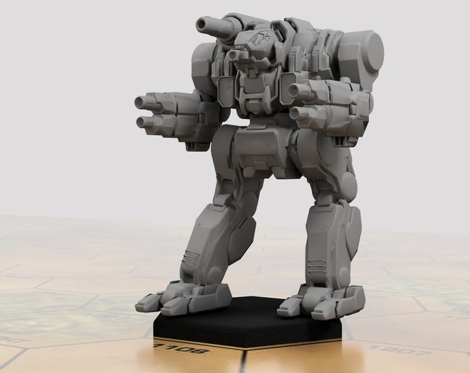 Battletech Miniatures - TRO 3060 - Inner Sphere Mechs MWO Style - 3D Printed on Demand