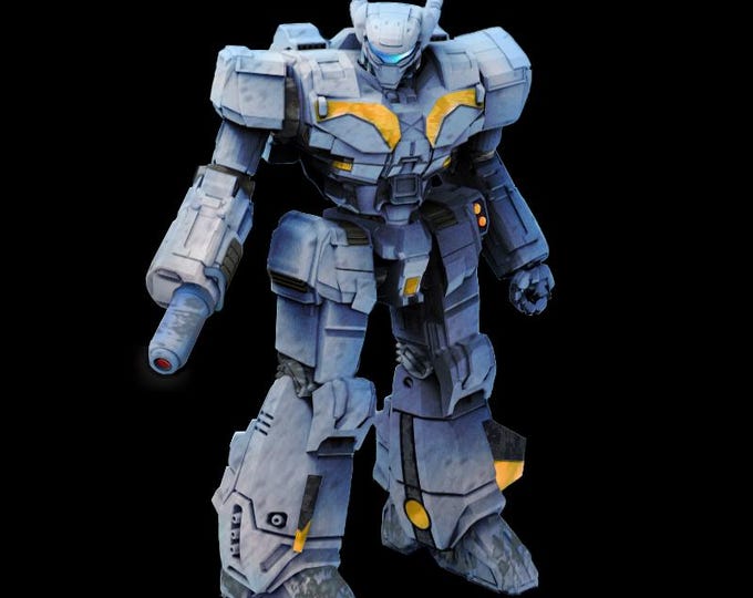 Wasp by Brian Banzai | American Mecha | Compatible with BT and other 6mm Tabletop Wargames