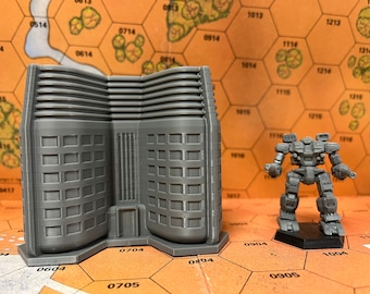 BATTLEBLOX - Star City - Research Centre | American Mecha | Compatible with BT and other 6mm Tabletop Wargames