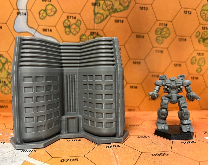 BATTLEBLOX - Star City - Research Centre | American Mecha | Compatible with BT and other 6mm Tabletop Wargames
