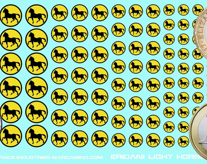 Mercenaries - Eridani Light Horse | Premium Decals for BattleTech / Mechwarrior / Alpha Strike