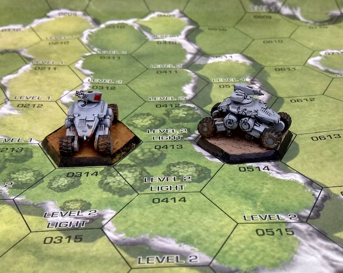 Chalchiuhtotolin Support Tank (Multiple Variants) - SirMortimerBombito Sculpt | American Mecha | Compatible with BT and other 6mm Wargames