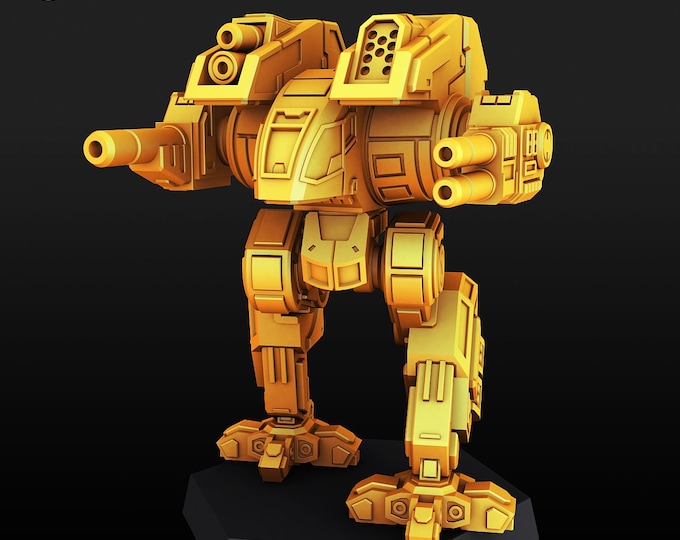 Hellhound (Conjurer) - PMW Sculpt - Multiple Variants | American Mecha | Compatible with BT and other 6mm Tabletop Wargames