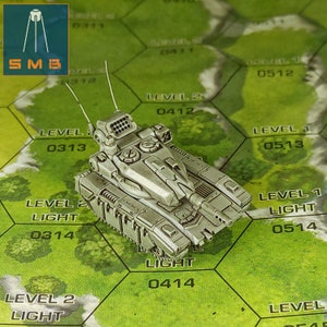 Merkava Heavy Tank | Sir Mortimer Bombito | American Mecha | Compatible with BT and other 6mm Tabletop Wargames