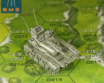 Battletech Miniatures - Merkava Heavy Tank - SirMortimerBombito Sculpt