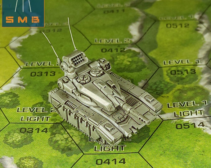 Merkava Heavy Tank - SirMortimerBombito Sculpt | American Mecha | Compatible with Battletech