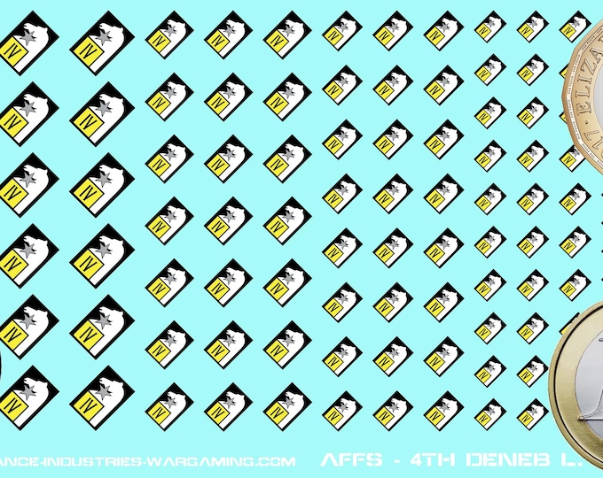 Federated Suns - Deneb Light Cavalry - 4th Deneb Light Cavalry | Premium Decals for BattleTech / Mechwarrior / Alpha Strike