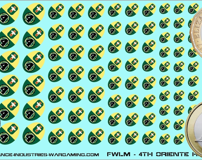 Free Worlds League - Oriente Hussars - 4th Oriente Hussars | Premium Decals for BattleTech / Mechwarrior / Alpha Strike