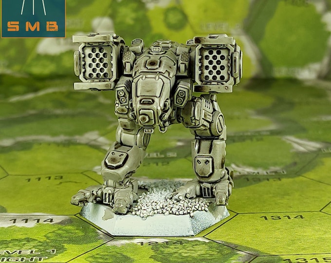 Catapult CPLT-C1 - SirMortimerBombito Sculpt | American Mecha | Compatible with BT and other 6mm Tabletop Wargames
