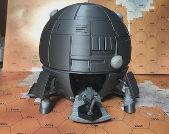 Clan Broadsword - Mechscale Military Dropship | DIW Exclusive | American Mecha | Compatible with BT and other 6mm Tabletop Wargames