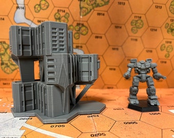 BATTLEBLOX - Star City - Stacked Condos | American Mecha | Compatible with BT and other 6mm Tabletop Wargames