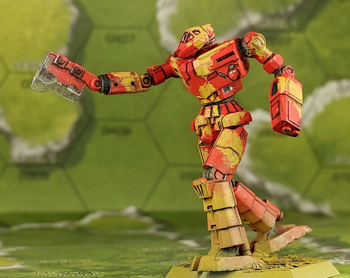 Scarabus | Sir Mortimer Bombito | American Mecha | Compatible with BT and other 6mm Tabletop Wargames