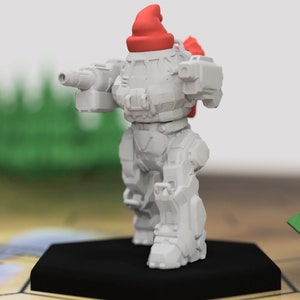 UM-60XMAS Santa Urbie | Holidays Special | Limited Production Run DIW Exclusive | Compatible with American Mecha and other 6mm Wargames