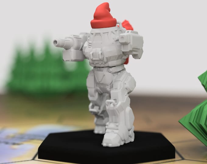 UM-60XMAS Santa Urbie | Holidays Special | Limited Production Run DIW Exclusive | BattleTech / Alpha Strike Miniatures