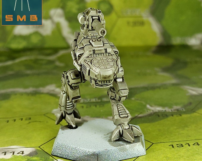 Blitzkrieg - SirMortimerBombito Sculpt | American Mecha | Compatible with BT and other 6mm Tabletop Wargames
