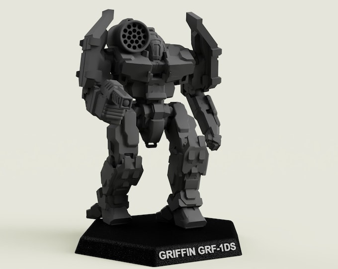 Griffin GRF-1DS | DIW Exclusive | American Mecha | Compatible with Battletech