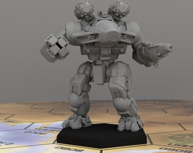 Battletech Miniatures - Warcrow by Syllogy - 3D Printed on Demand