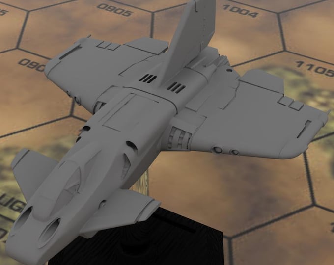 Transgressor Aerospace Fighter | DIW Exclusive | BattleTech Miniatures | For Battletech / Alpha Strike / Mechwarrior