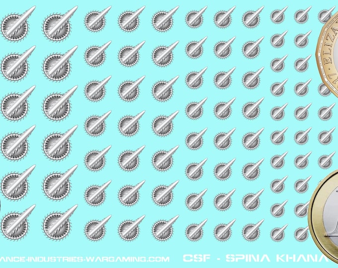 Clan Sea Fox - Spina Khanate | Premium Decals for BattleTech / Mechwarrior / Alpha Strike