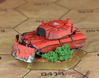 Sobaka MBT Assault Version (Non-Canon) | Sir Mortimer Bombito | American Mecha | Compatible with BT and other 6mm Tabletop Wargames