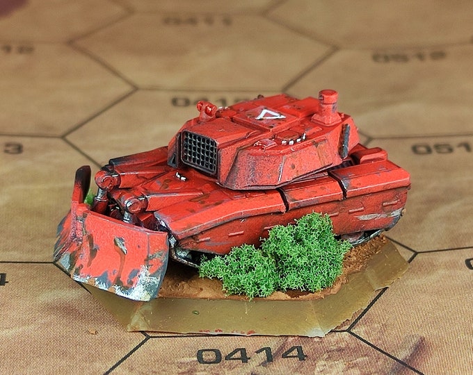 Sobaka MBT Assault Version (Non-Canon) | Sir Mortimer Bombito | American Mecha | Compatible with BT and other 6mm Tabletop Wargames