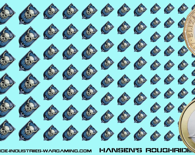 Mercenaries - Hansen's Roughriders | Premium Decals for BattleTech / Mechwarrior / Alpha Strike