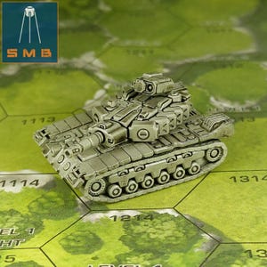 Testudo Belagerungspanzer | SirMortimer Bombito | Amerikanischer Mecha | Kompatibel mit BT und anderen 6 mm Tabletop Wargames