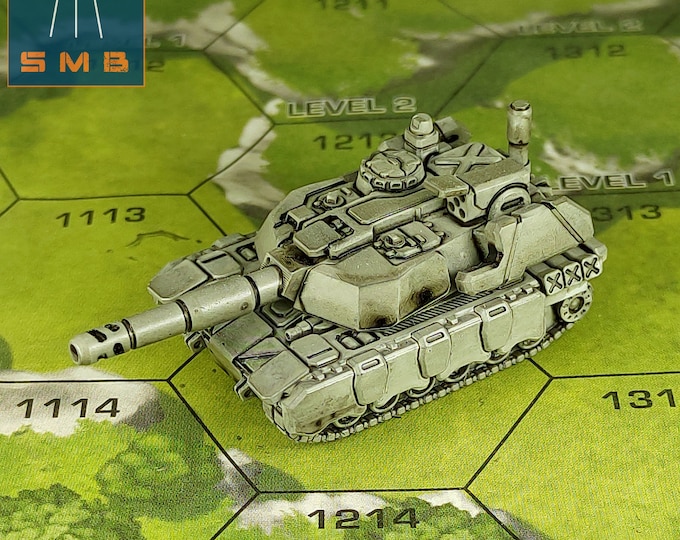 Rommel Heavy Tank (Classic) - SirMortimerBombito Sculpt | American Mecha | Compatible with Battletech