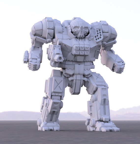 Battletech Miniatures TRO 3050 Inner Sphere Mechs MWO Style 3D