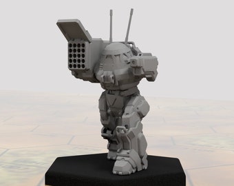 Battletech Miniatures - Urbanmech LRM20 - Defiance Industries Wargaming Exclusive